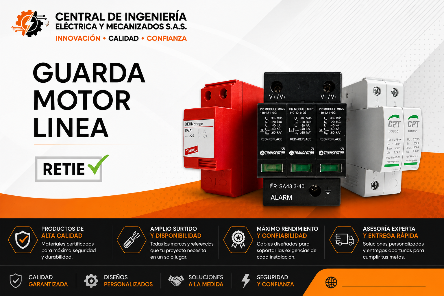 Guardamotor RETIE